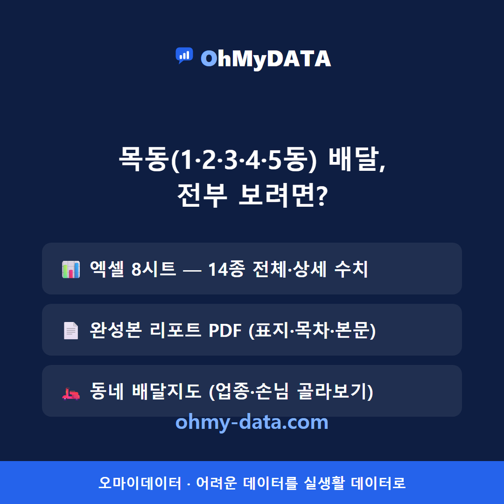 목동(1·2·3·4·5동) 맛보기 4/4