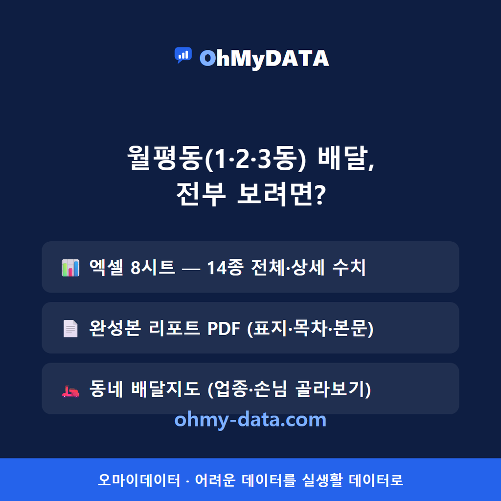 월평동(1·2·3동) 맛보기 4/4