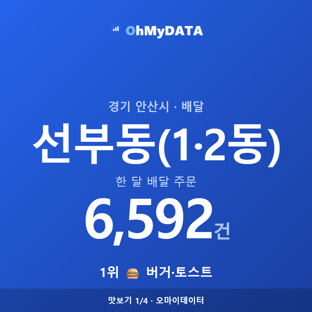 선부동(1·2동) 맛보기 1/4