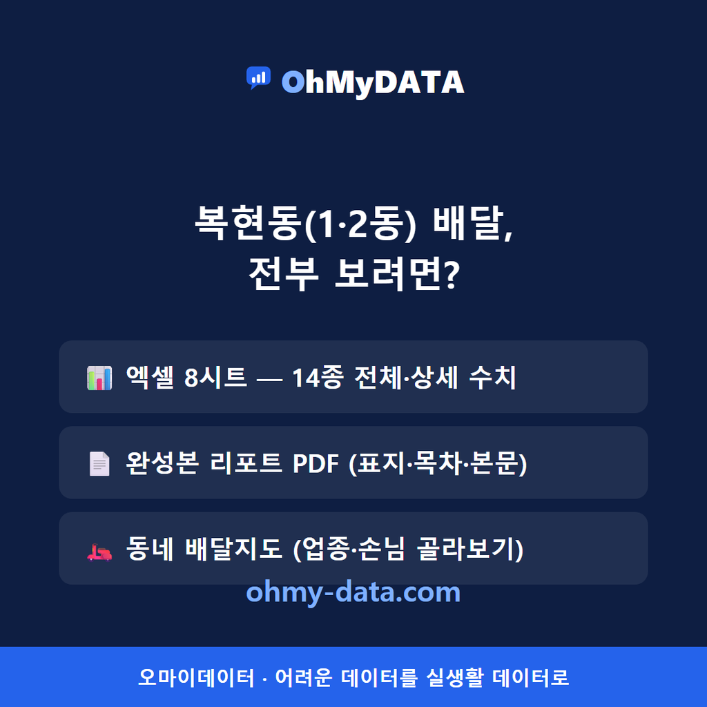 복현동(1·2동) 맛보기 4/4