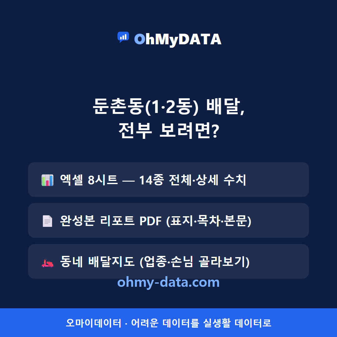 둔촌동(1·2동) 맛보기 4/4