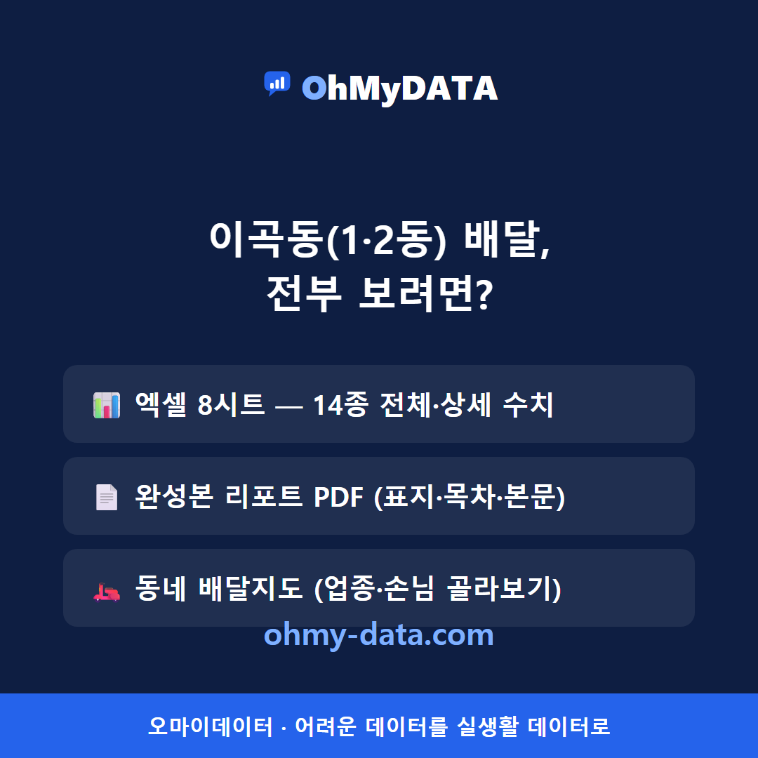 이곡동(1·2동) 맛보기 4/4