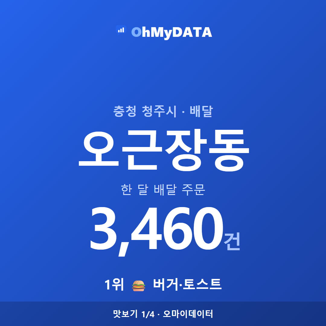 오근장동 맛보기 1/4