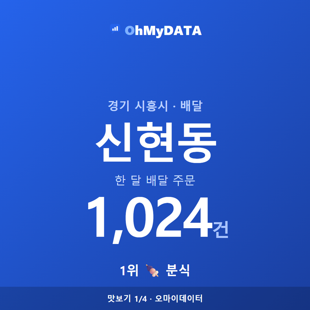신현동 맛보기 1/4