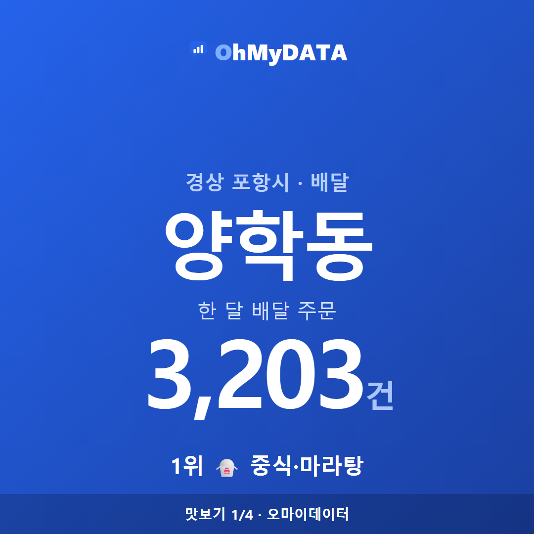 양학동 맛보기 1/4