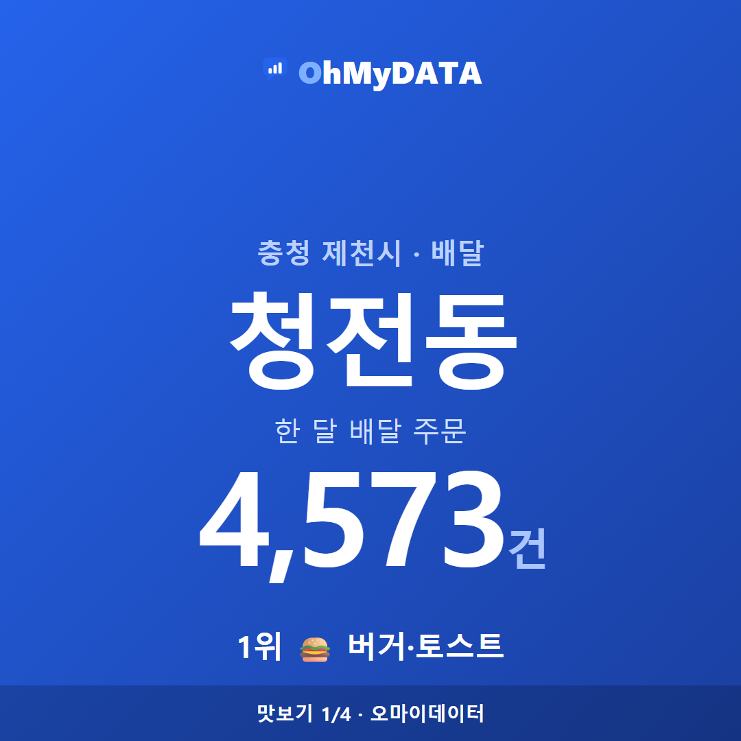 청전동 맛보기 1/4