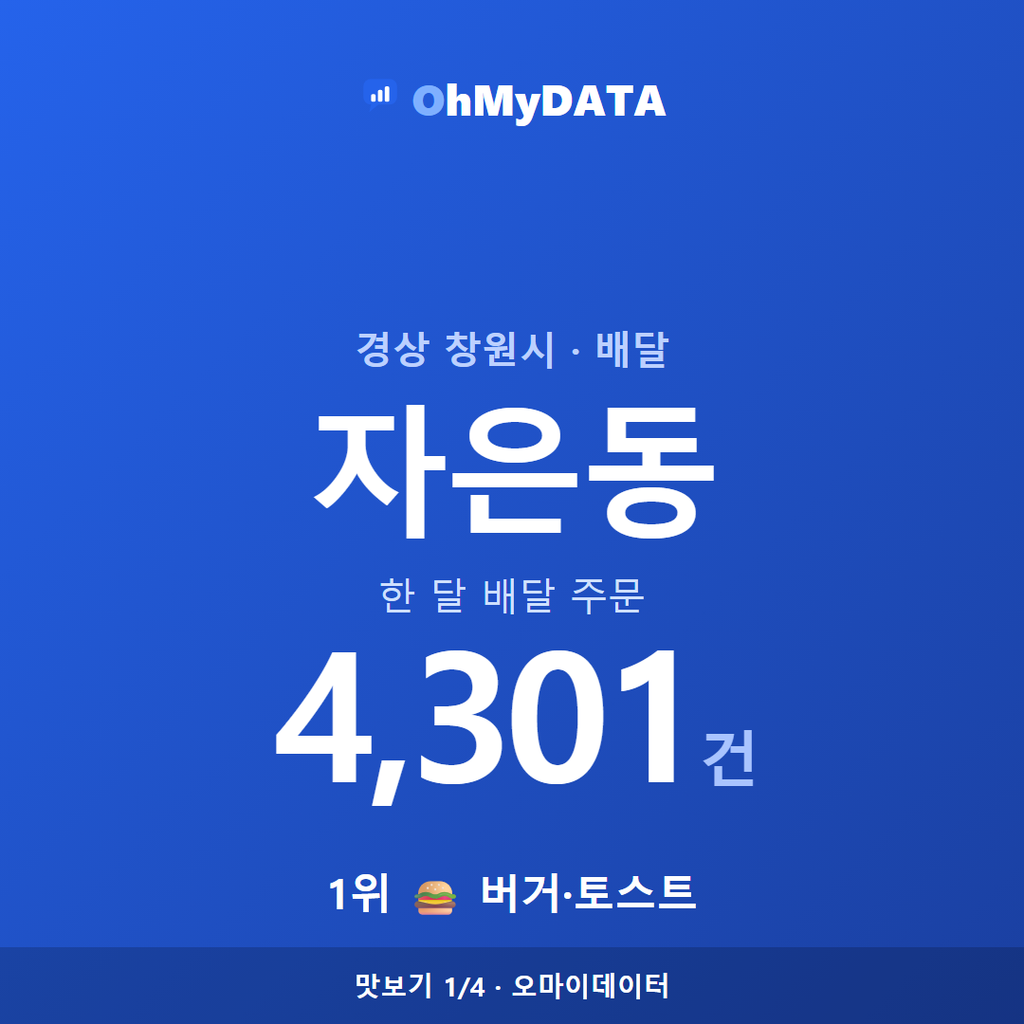 자은동 맛보기 1/4