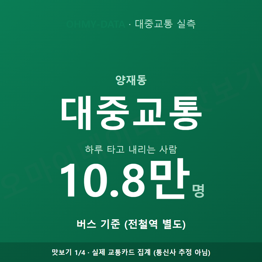 양재동 맛보기