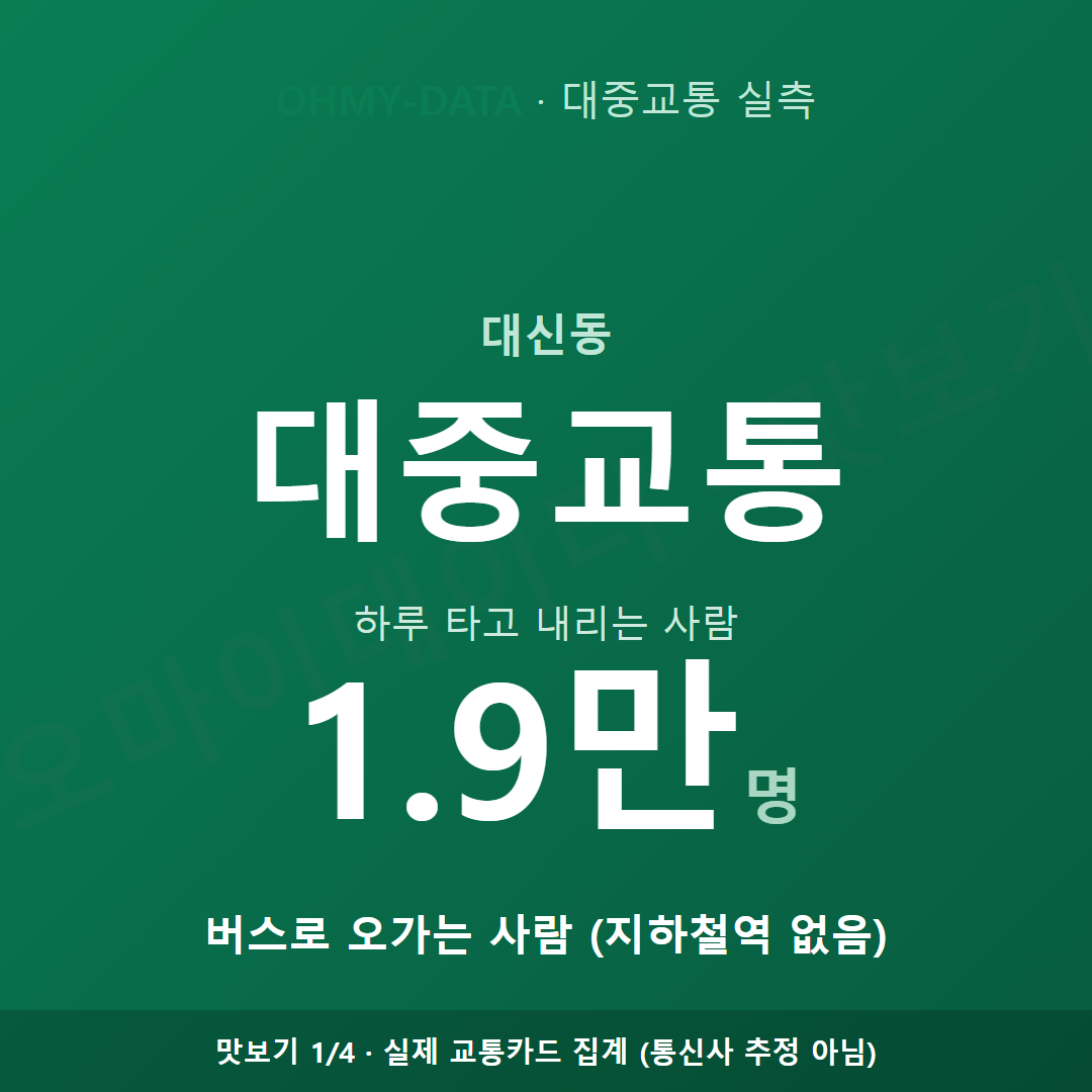 대신동 맛보기