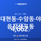 대현동·수암동·야음장생포동 맛보기 1/4
