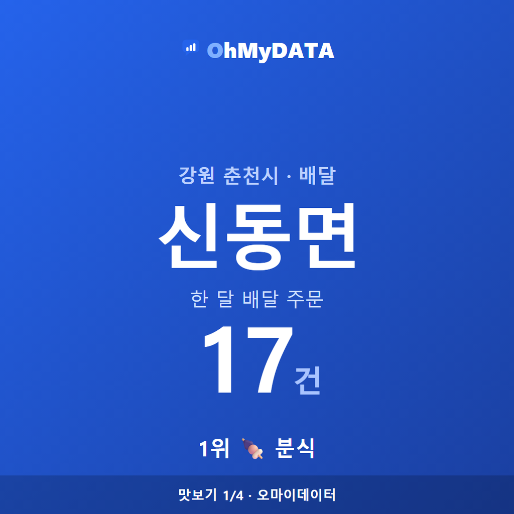 신동면 맛보기 1/4