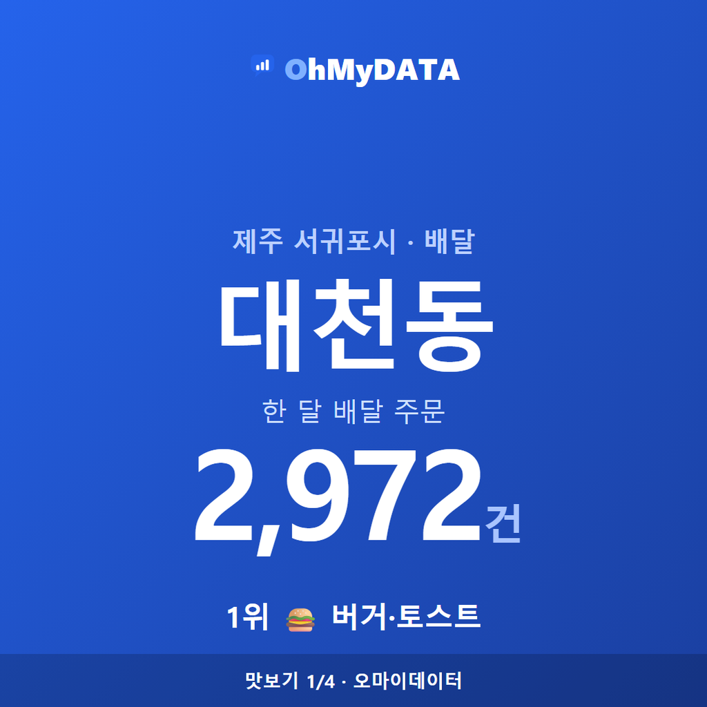 대천동 맛보기 1/4