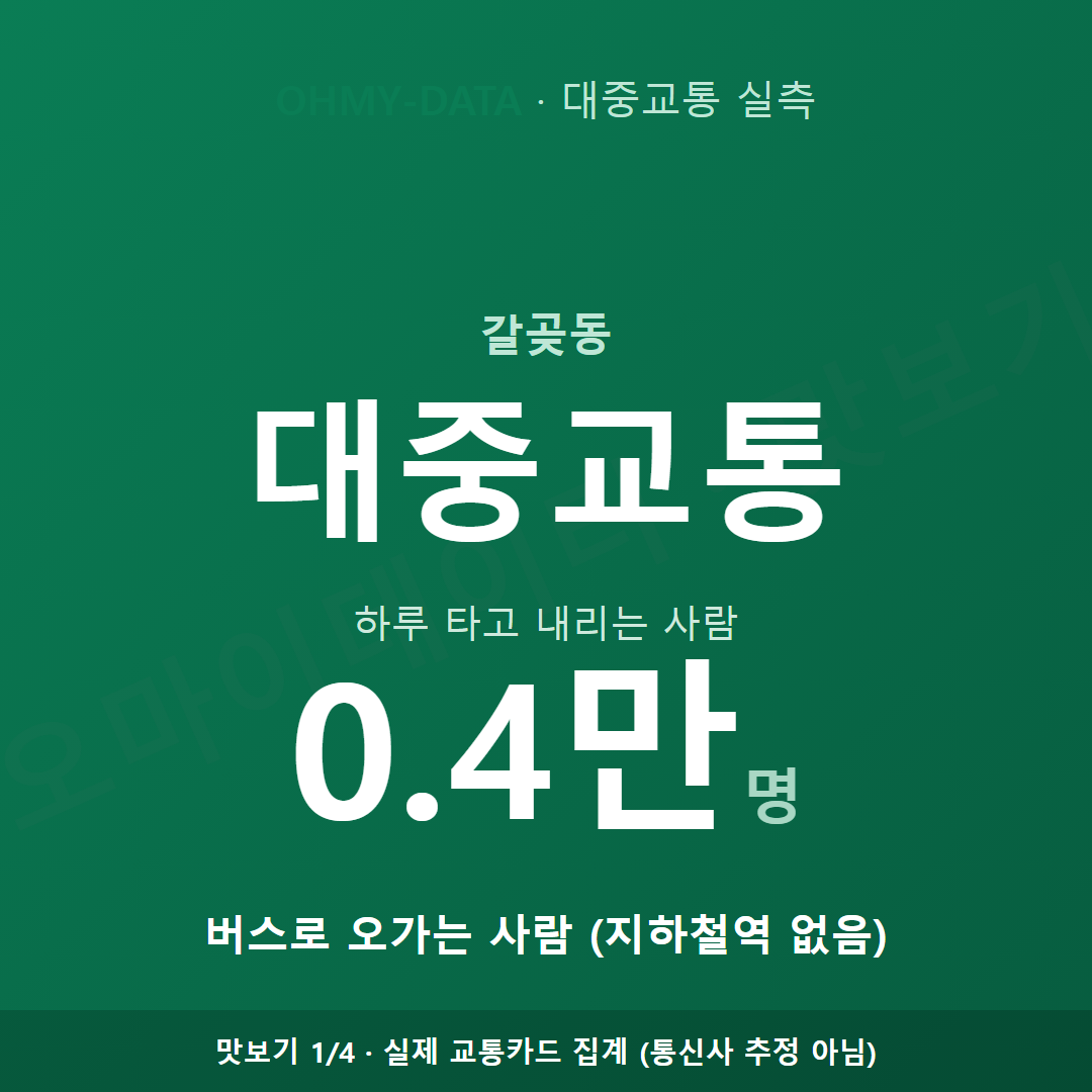 갈곶동 맛보기