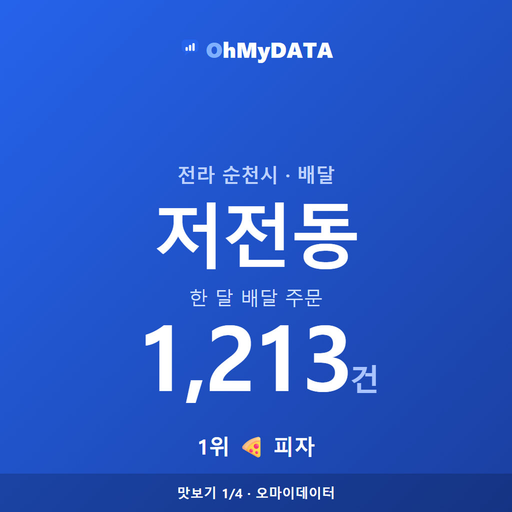 저전동 맛보기 1/4