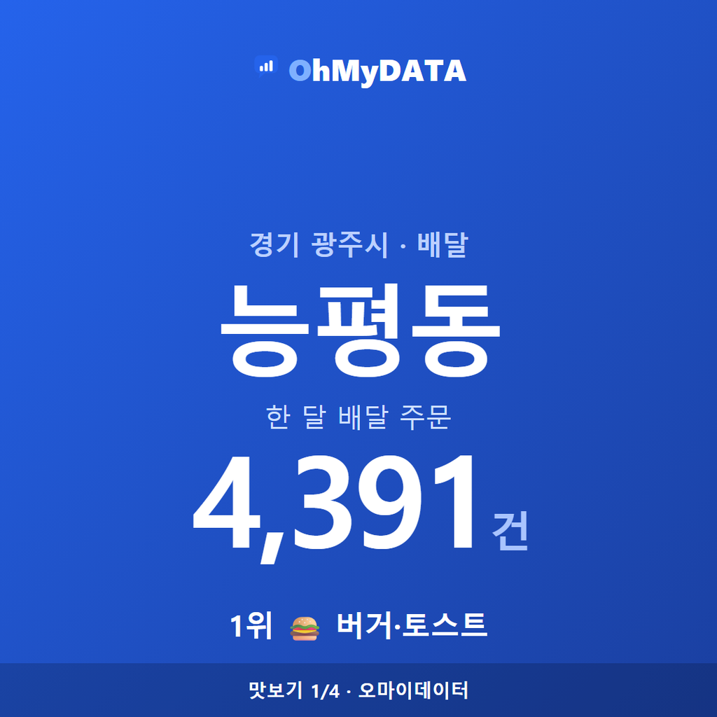 능평동 맛보기 1/4