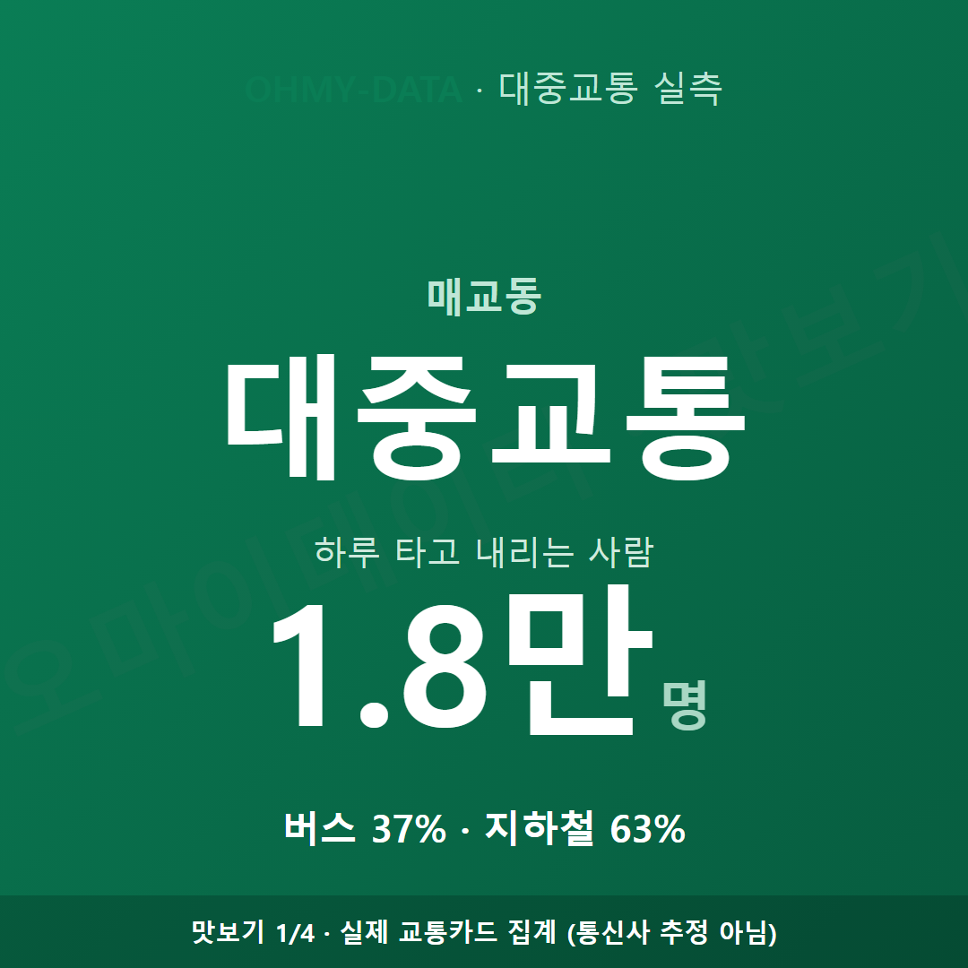 매교동 맛보기