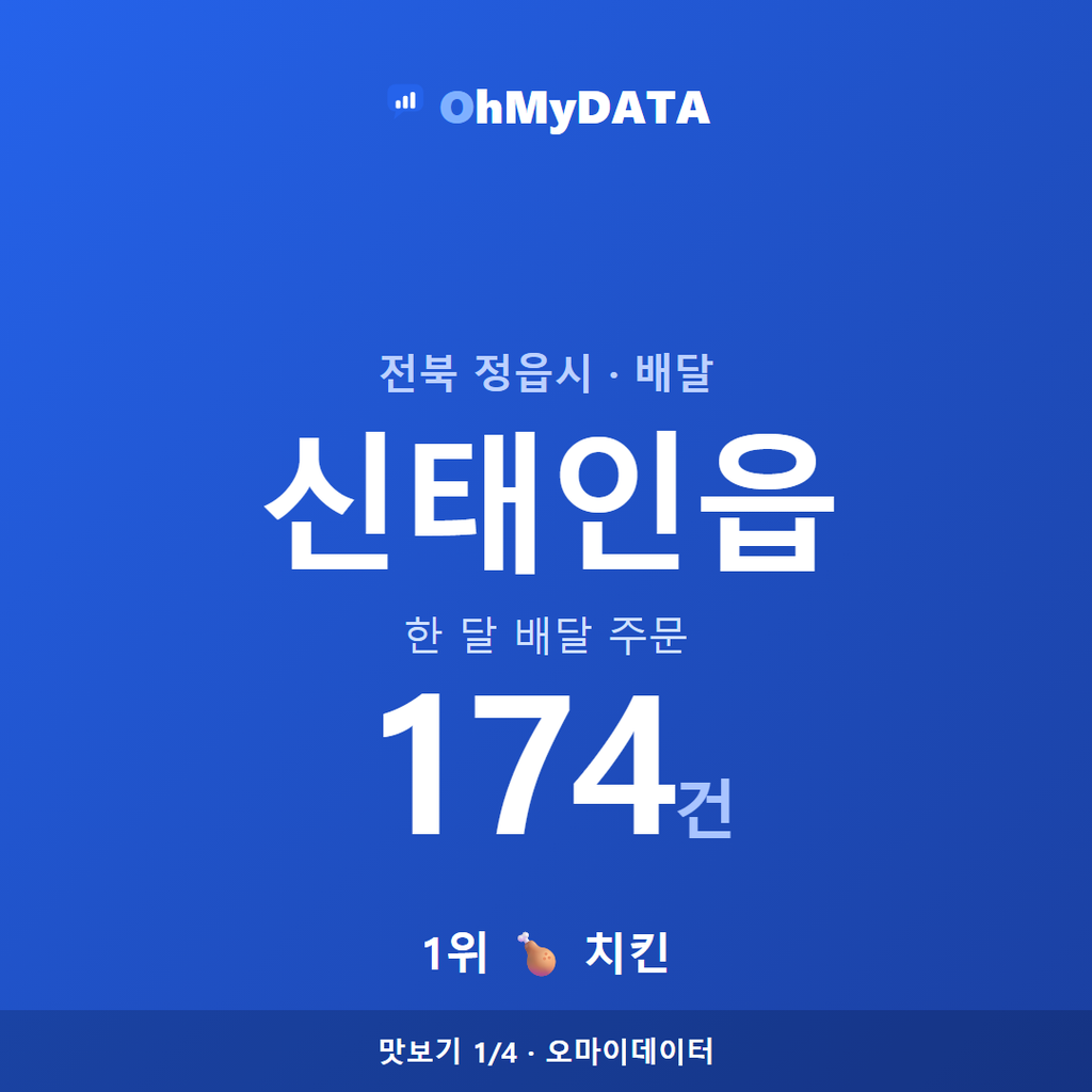 신태인읍 맛보기 1/4