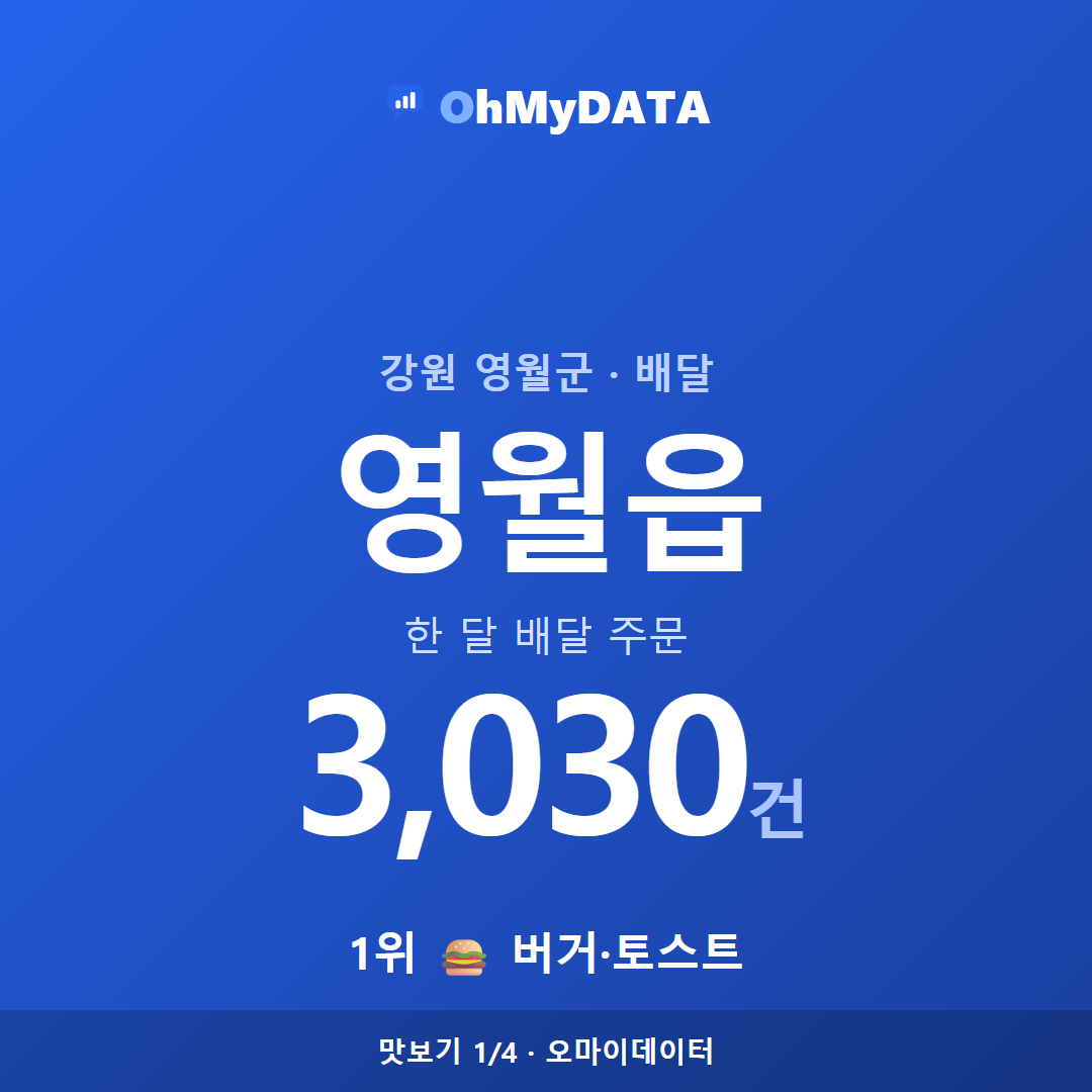 영월읍 맛보기 1/4