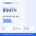 중앙로1가 대중교통 입지팩 표지