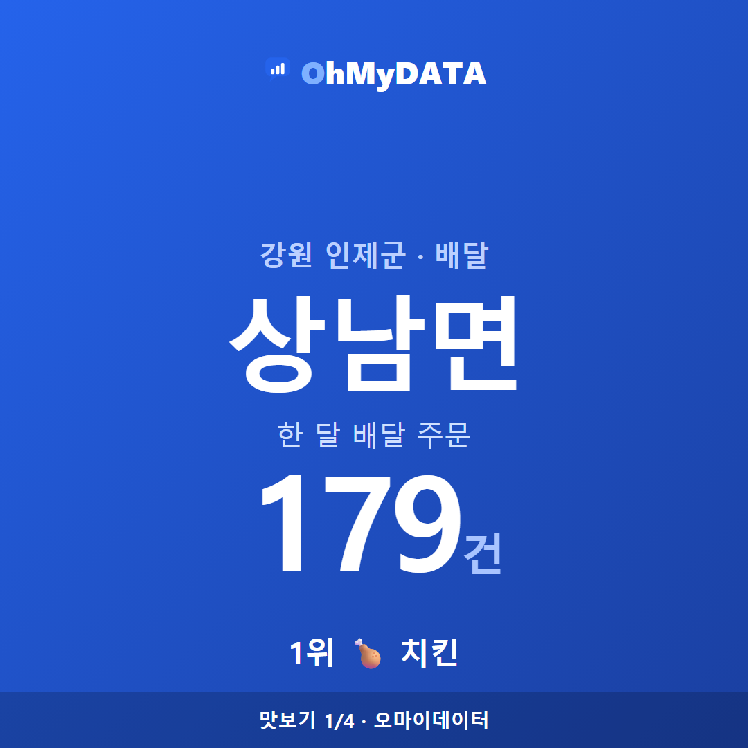 상남면 맛보기 1/4