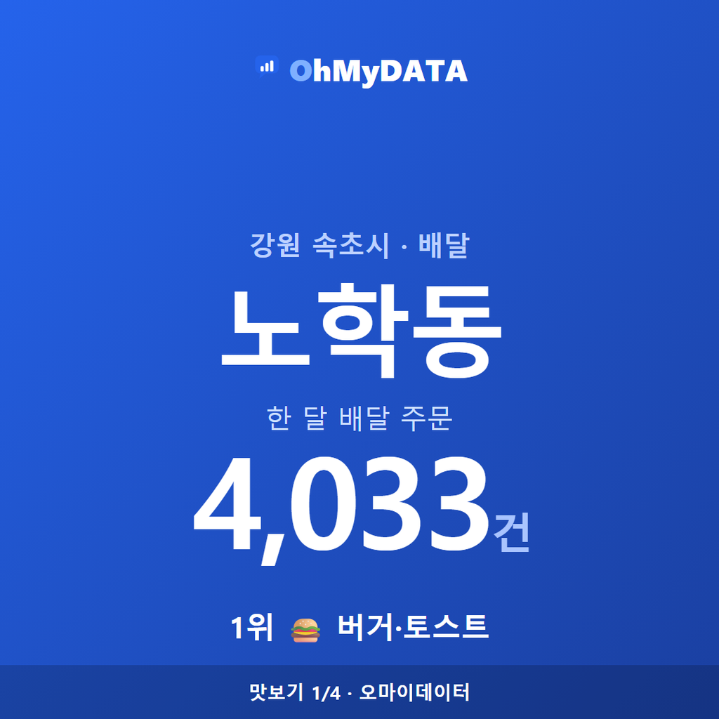 노학동 맛보기 1/4