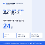 우아동1가 대중교통 입지팩 표지