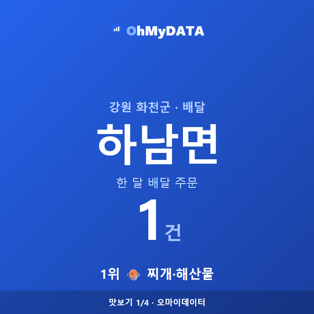 하남면 맛보기 1/4
