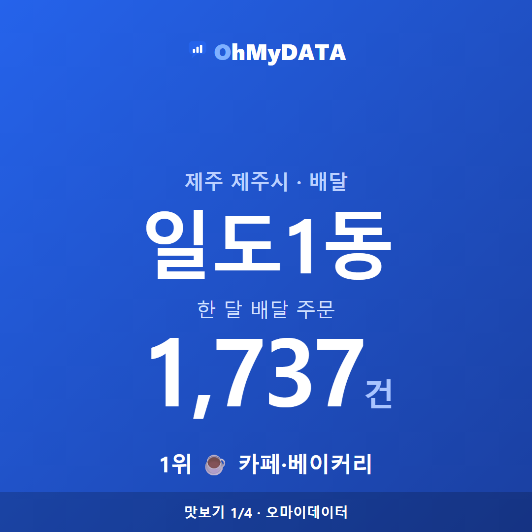 일도1동 맛보기 1/4