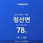 정산면 맛보기 1/4
