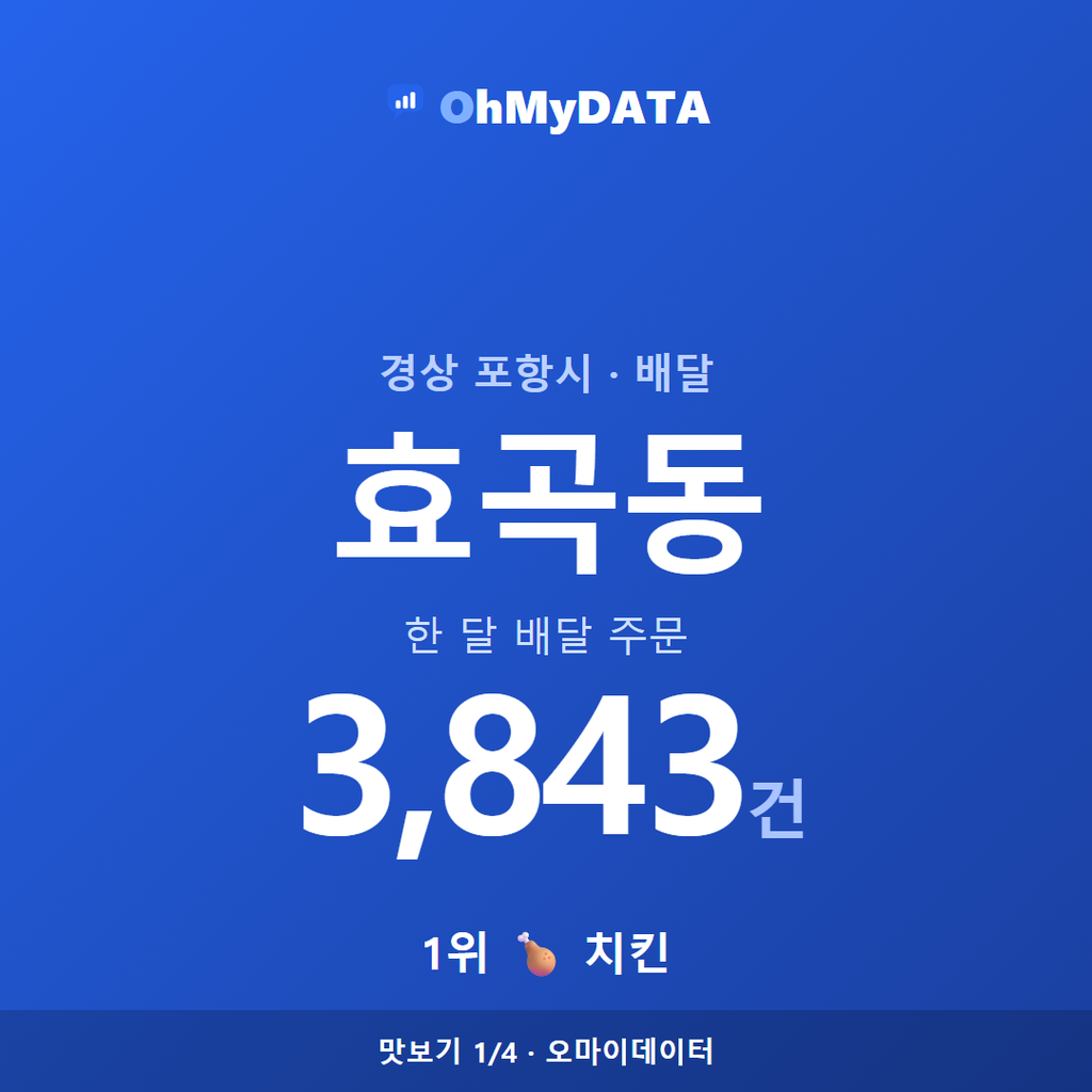 효곡동 맛보기 1/4