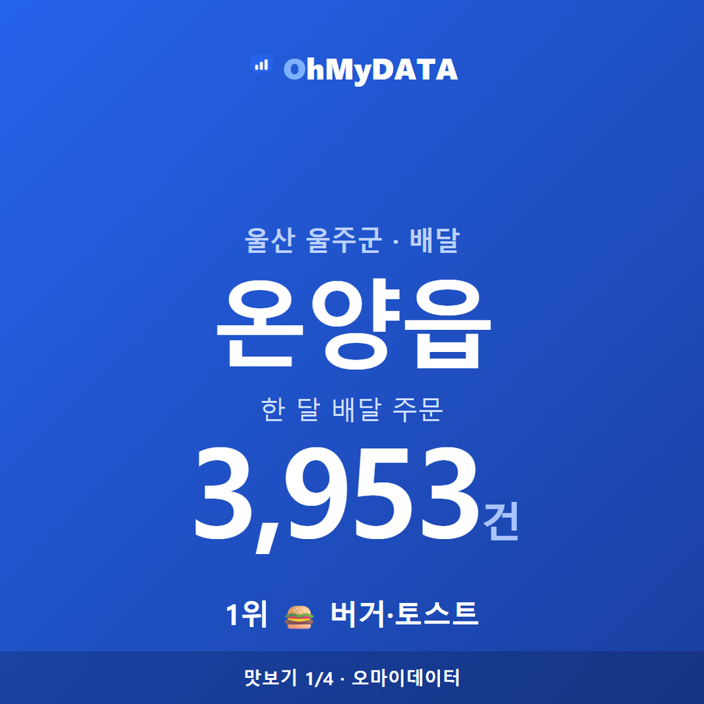 온양읍 맛보기 1/4
