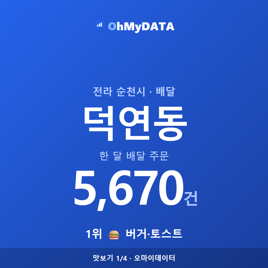 덕연동 맛보기 1/4