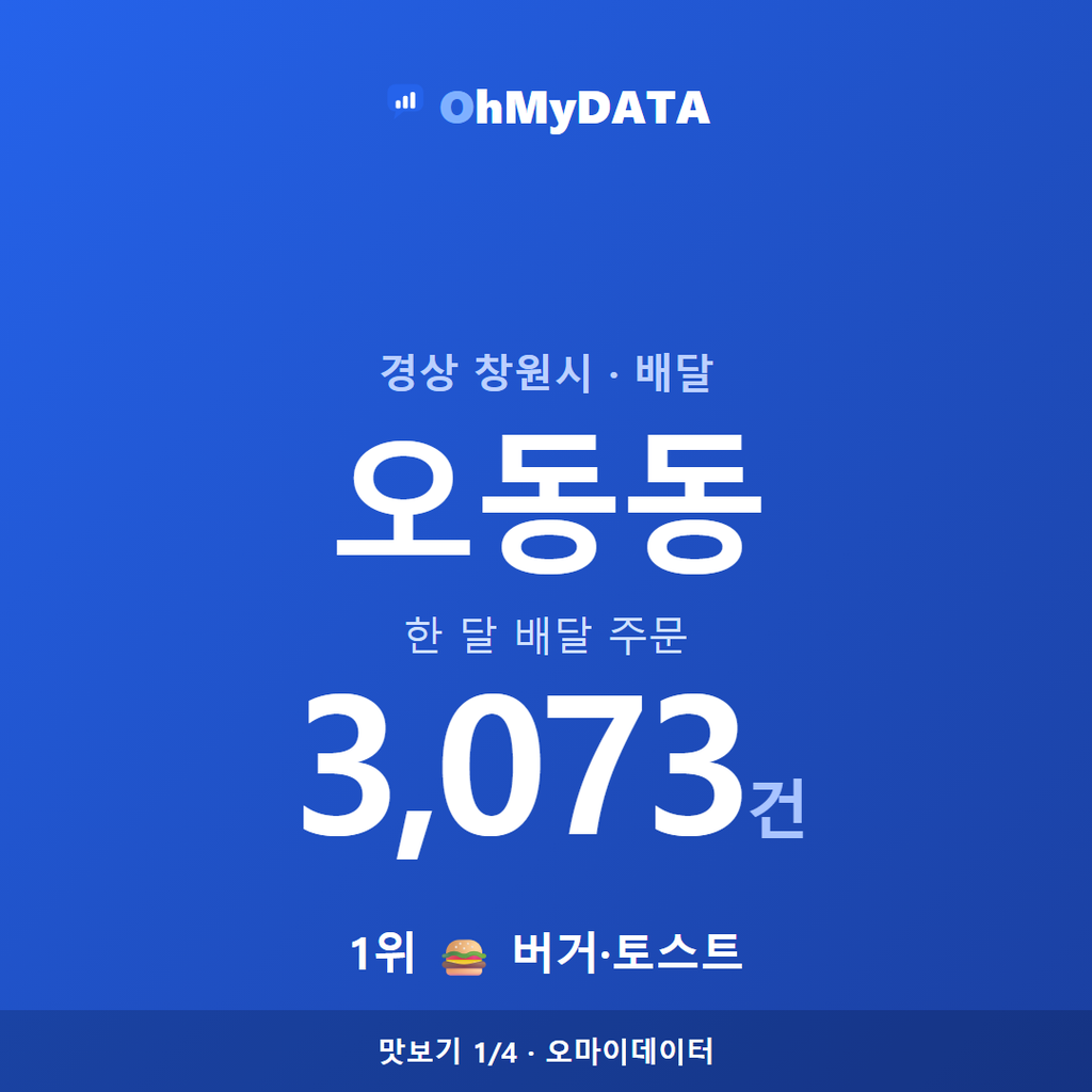 오동동 맛보기 1/4