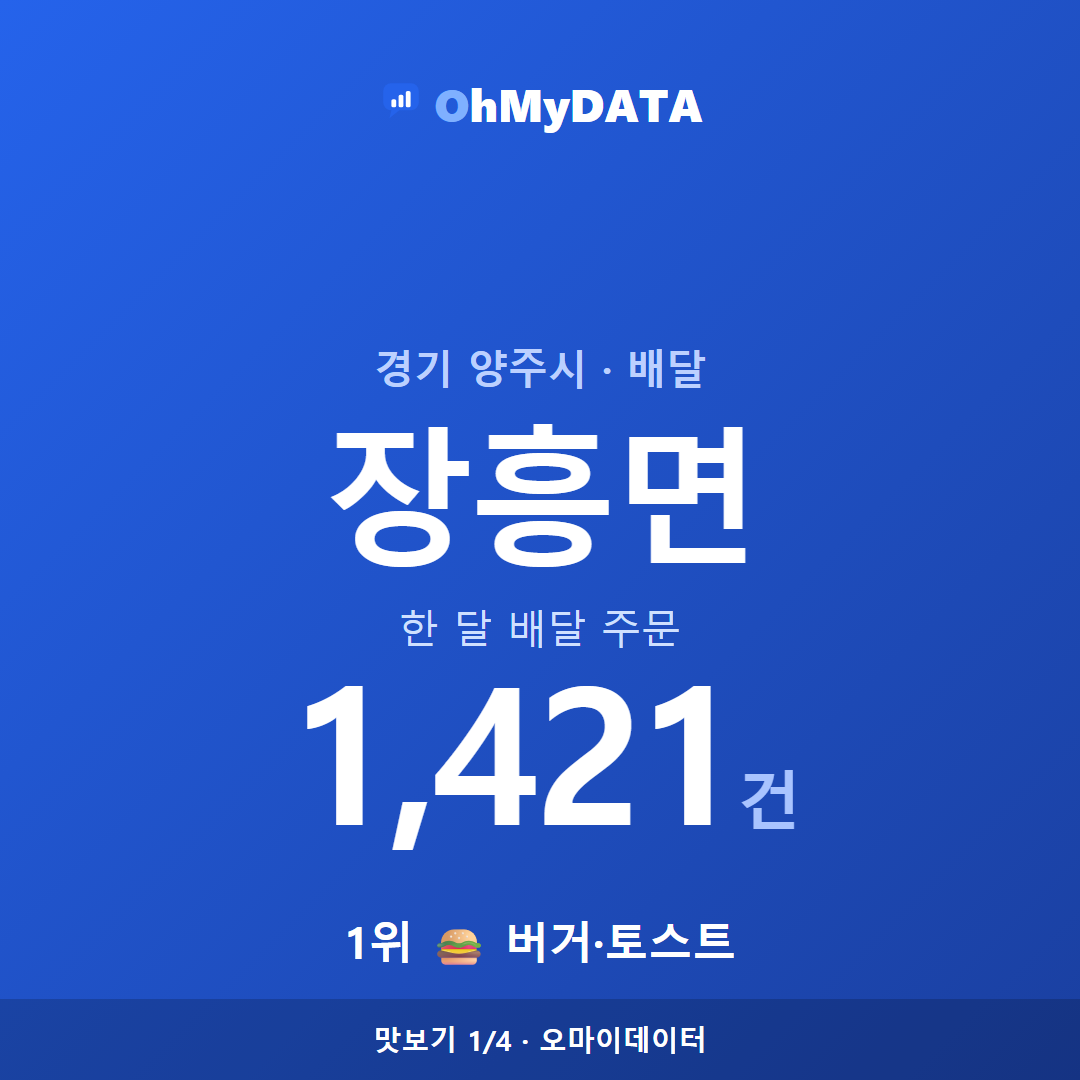 장흥면 맛보기 1/4