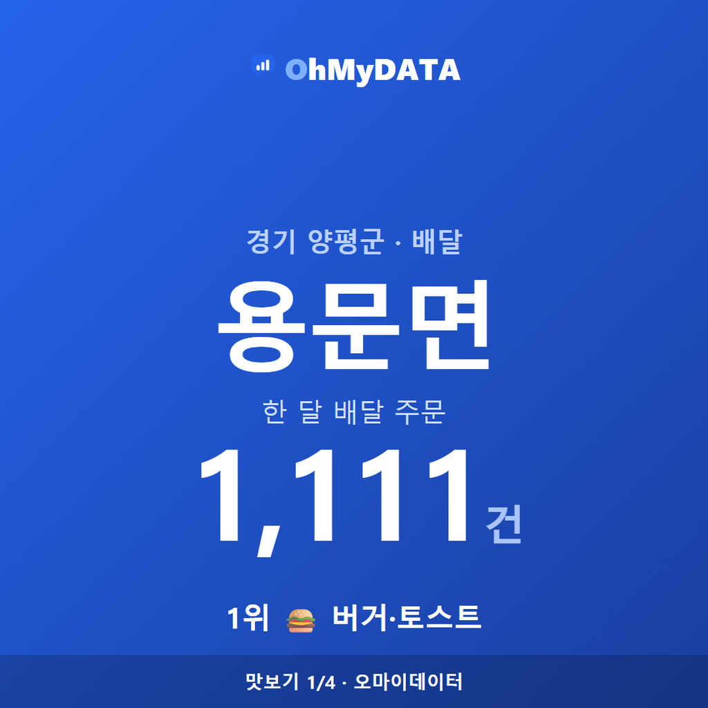 용문면 맛보기 1/4