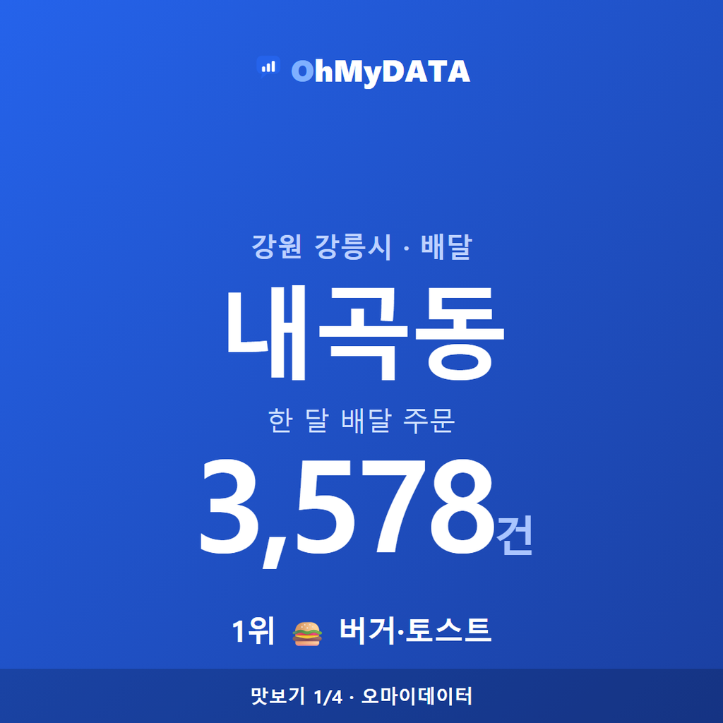 내곡동 맛보기 1/4