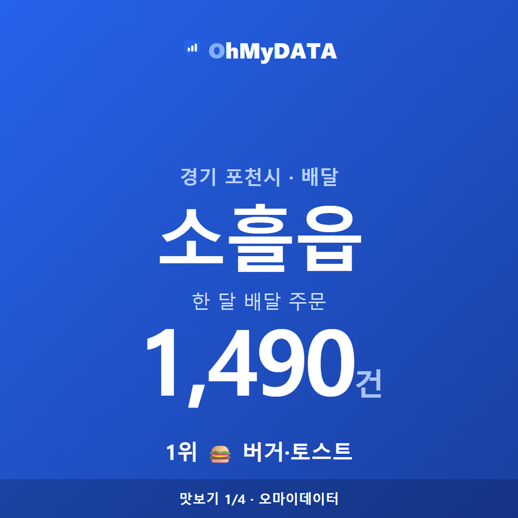 소흘읍 맛보기 1/4
