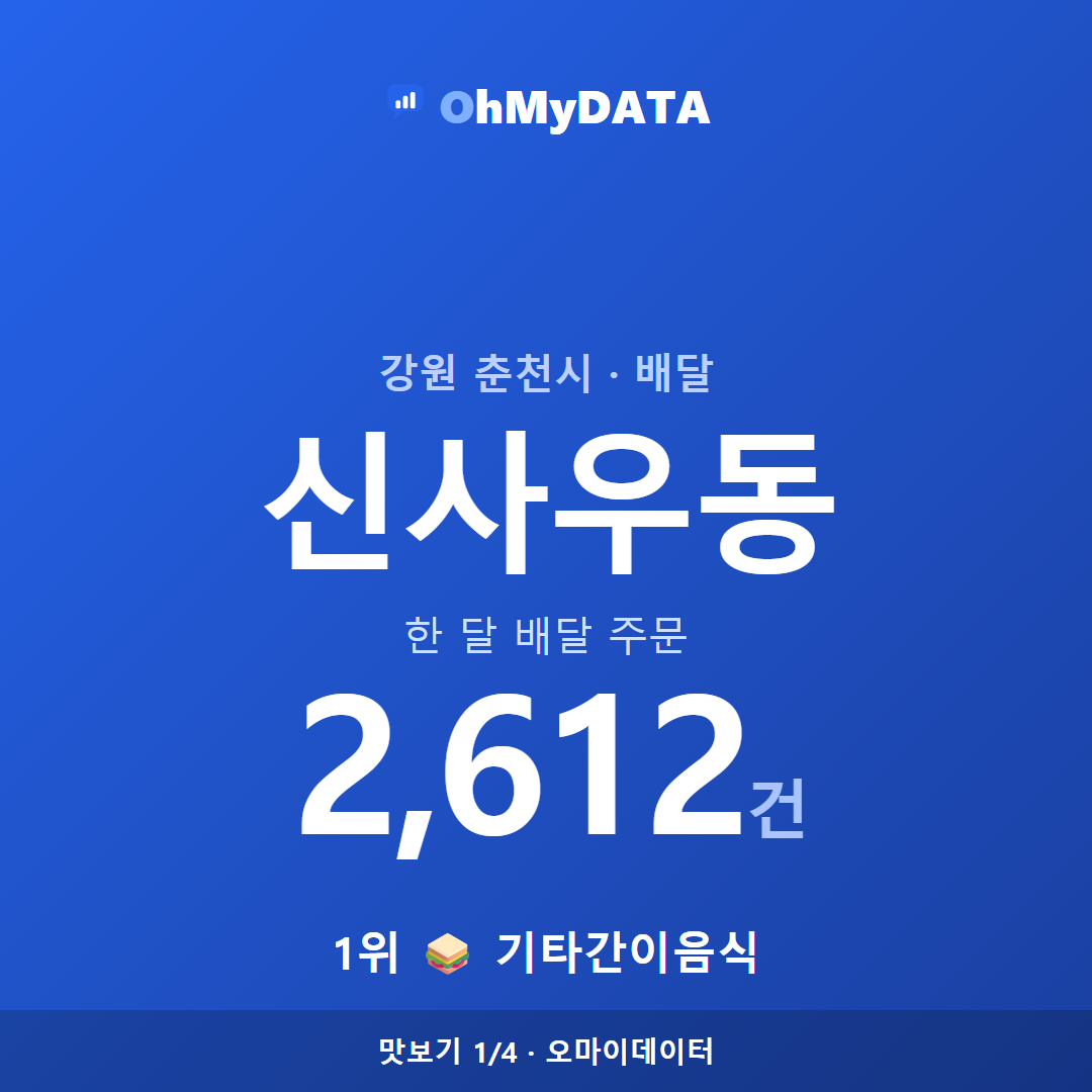 신사우동 맛보기 1/4