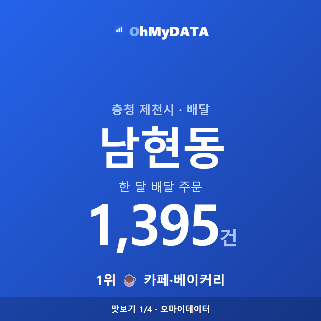 남현동 맛보기 1/4