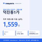 덕진동1가 대중교통 입지팩 표지