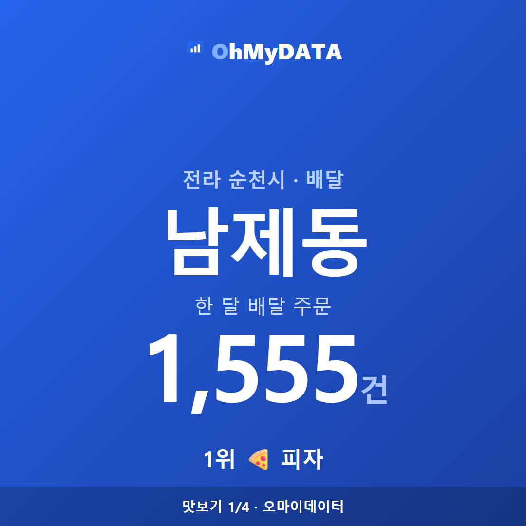 남제동 맛보기 1/4