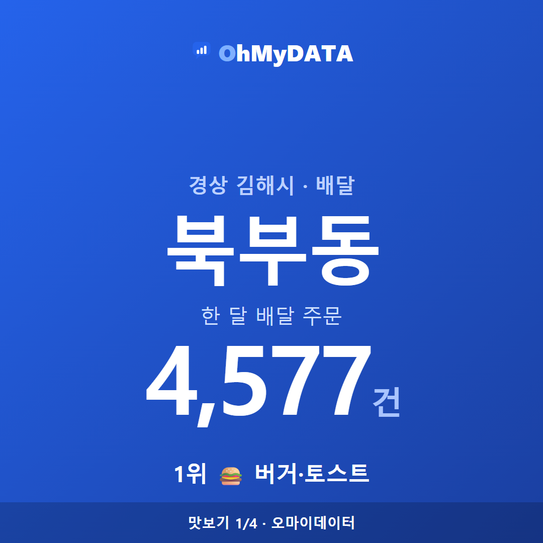 북부동 맛보기 1/4