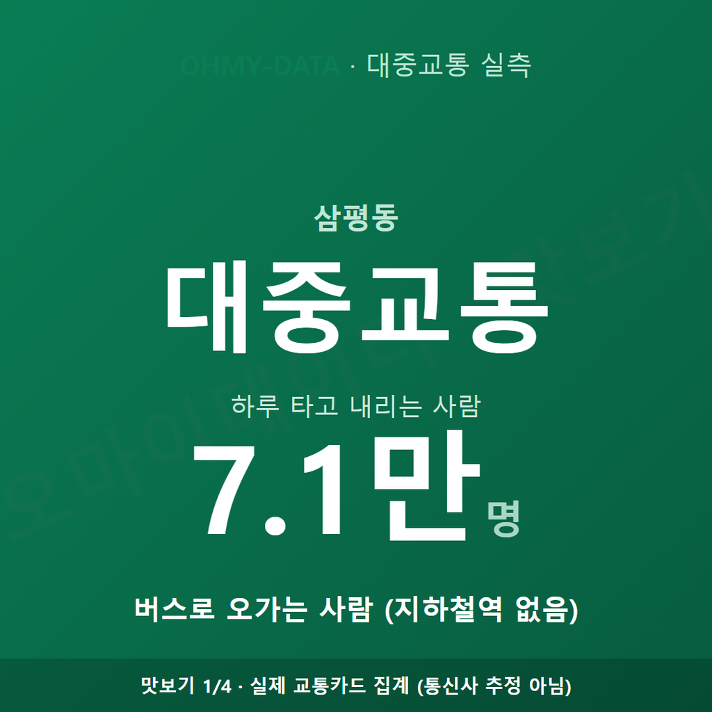 삼평동 맛보기