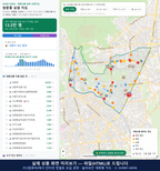 인터랙티브 지도 미리보기(실제 상품은 클릭형 HTML)