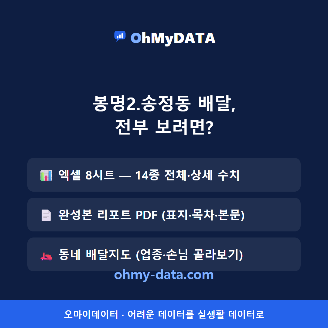 봉명2.송정동 맛보기 4/4