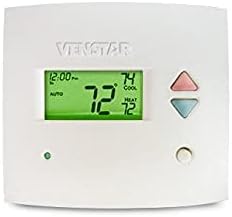 Venstar T1700 1일 프로그래머블 디지털 온도조절기 2단 열 1단 냉방 벽걸이형 열펌프 가스 전기 수배관 1번 사진
