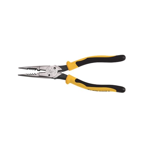 Klein Tools 니들 노즈 펜치 크림퍼 10-18 AWG Solid 12-20 AWG Stranded 1번 사진