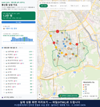 인터랙티브 지도 미리보기(실제 상품은 클릭형 HTML)