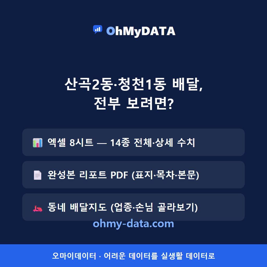 산곡2동·청천1동 맛보기 4/4
