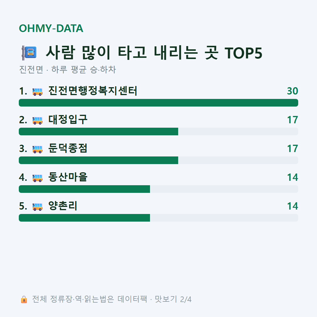 진전면 맛보기